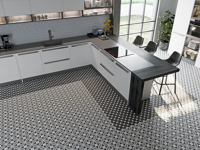 Vloertegel El Barco Olympia Grey 20 x 20 | 177-441 | Jan Groen Tegels  | Dit product is niet meer verkrijgbaar