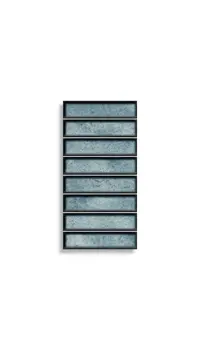 Mozaiektegel El Barco Domino Azul 15 x 30  | 649-793 | Jan Groen Tegels