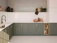 Wandtegel El Barco Artistic Sage Brillo 7,5 x 30 | 526-274 | Jan Groen Tegels