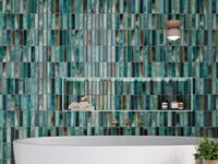 Mozaiektegel El Barco Borealis Aqua 15 x 30 | 949-068 | Jan Groen Tegels