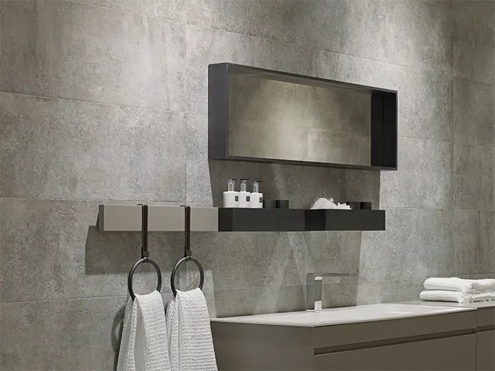 Wandtegels Porcelanosa Baltimore Gray 33,3 x 100 | 913-451 | Jan Groen Tegels