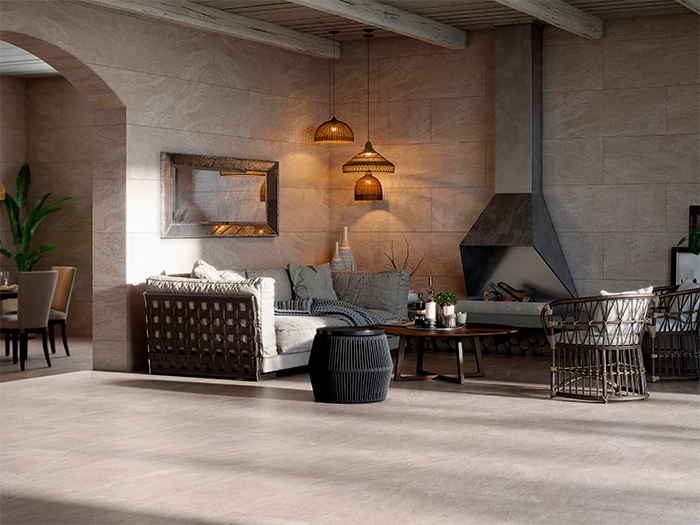 Vloertegel Beige  59,6x120x1,15 | 879-906 | Jan Groen Tegels