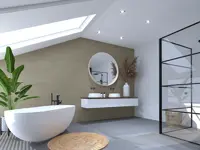 wandtegel Bruin 45 x 120 | 971-710 | Jan Groen Tegels