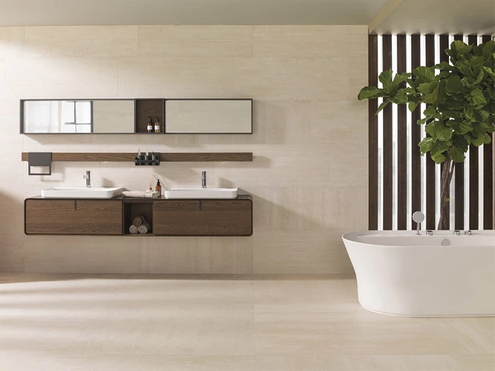 Wandtegel Beige  45x120x1 | 873-643 | Jan Groen Tegels