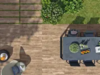 tuintegel Bruin 30 x 120.8 | 287-334 | Jan Groen Tegels