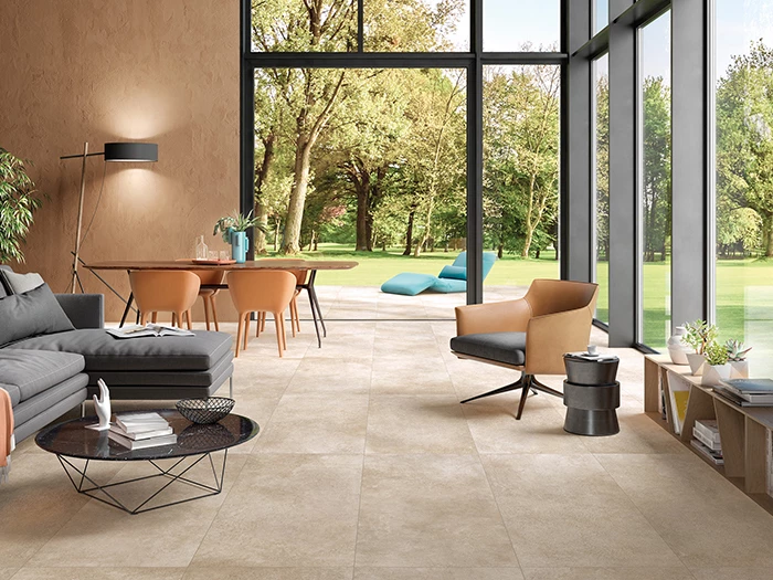 Vloertegel Sintesi Concept Stone Sand Rect 60,4x121x1 | 202-551 | Jan Groen Tegels