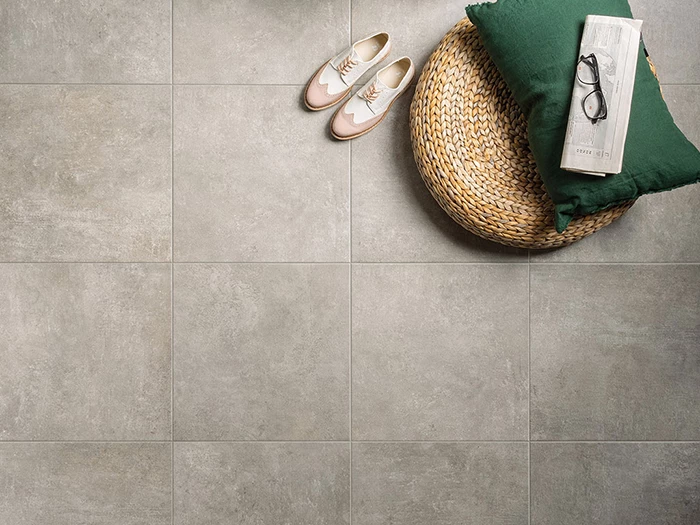 Tuintegel Sintesi Evoque Greige Ret 20 Mm 120,8x120,8x2 | 306-067 | Jan Groen Tegels