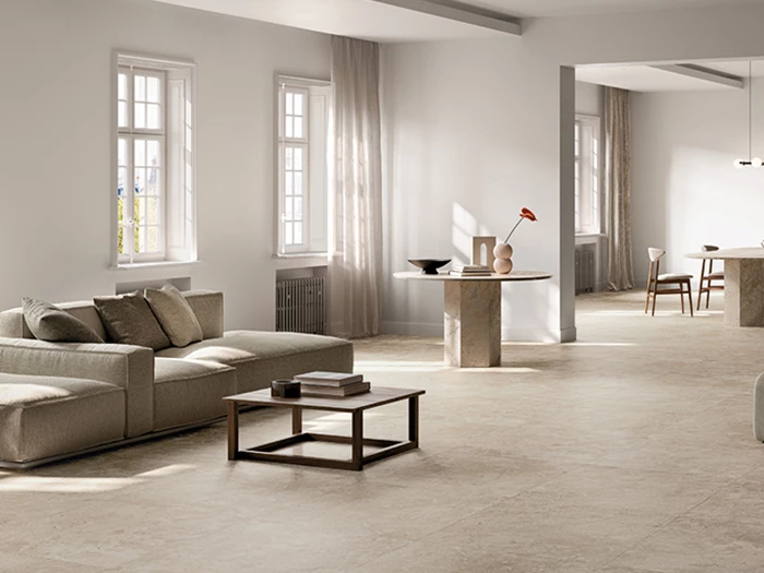 Vloertegel Sintesi Timeless Ivory Ret 60x60x0,9 | 501-488 | Jan Groen Tegels