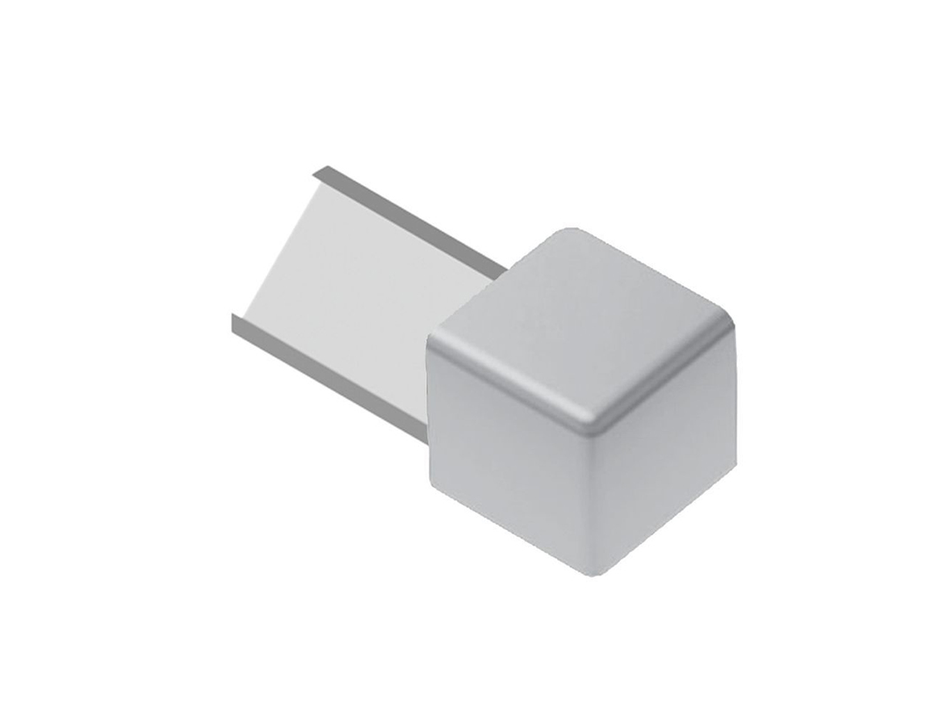 Afwerkhoeken Schluter Quadec ED-Q125PG