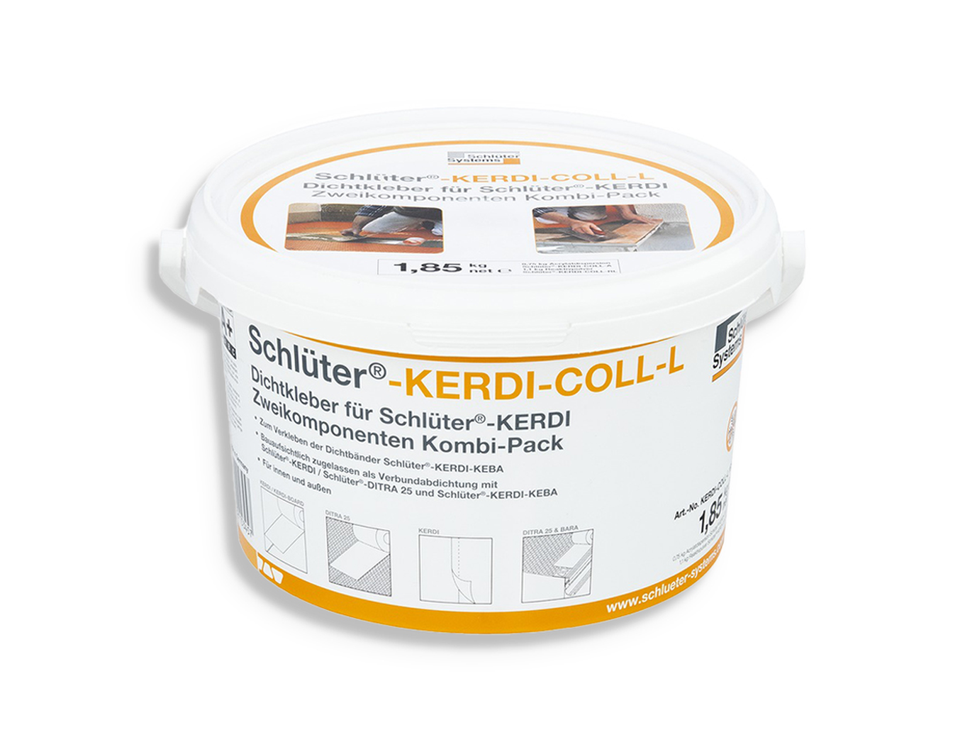 Schluter Kerdi-Coll-L afdichtlijm 1,85 kg