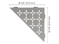 Schluter Shelf E S1 Floral TSSG | 498-395 | Jan Groen Tegels