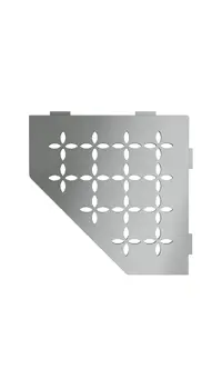 Schluter Shelf E S2 Floral RVS geborsteld | 183-833 | Jan Groen Tegels