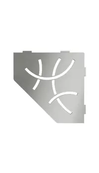 Schluter Shelf E S2 Curve RVS geborsteld | 722-287 | Jan Groen Tegels