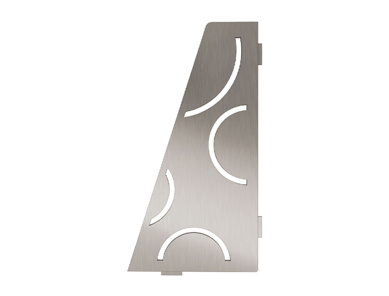 Schluter Shelf E S3 Curve RVS geborsteld