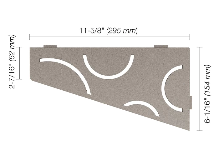 Bouwmateriaal Shelf E S3 Curve TSSG | 356-633 | Jan Groen Tegels