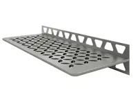 Schluter Shelf W S1 Floral RVS geborsteld | 369-740 | Jan Groen Tegels