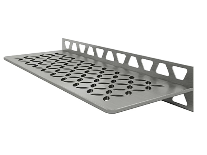 Bouwmateriaal Shelf W S1 Floral RVS geborsteld | 369-740 | Jan Groen Tegels