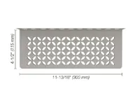 Schluter Shelf W S1 Floral TSSG | 561-195 | Jan Groen Tegels