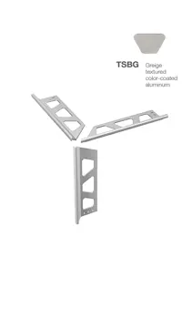 Afwerkhoeken Schluter Finec ES-F125TSBG-set | 965-526 | Jan Groen Tegels