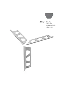 Afwerkhoeken Schluter Finec ES-F125TSG-set | 549-958 | Jan Groen Tegels