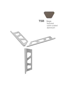 Afwerkhoeken Schluter Finec ES-F45TSB-set | 592-554 | Jan Groen Tegels