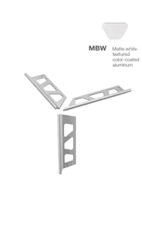 Afwerkhoeken Schluter Finec ES-F70MBW-set | 395-104 | Jan Groen Tegels