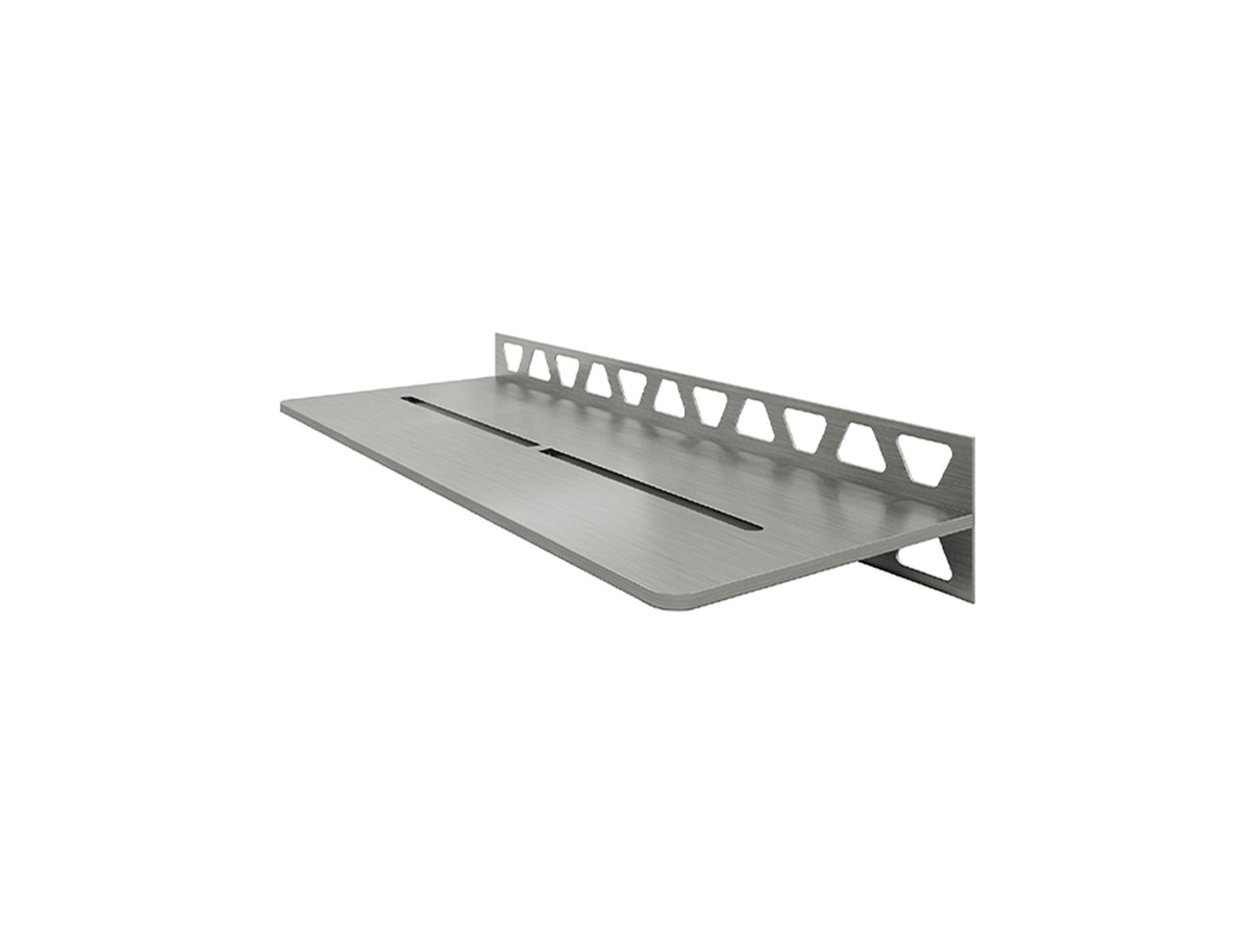 Schluter Shelf-W S1 Pure RVS geborsteld