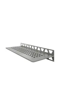 Schluter Shelf-W S1 Square RVS geborsteld | 675-801 | Jan Groen Tegels