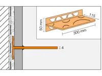 Schluter Shelf-W S1 Square TSSG | 582-784 | Jan Groen Tegels