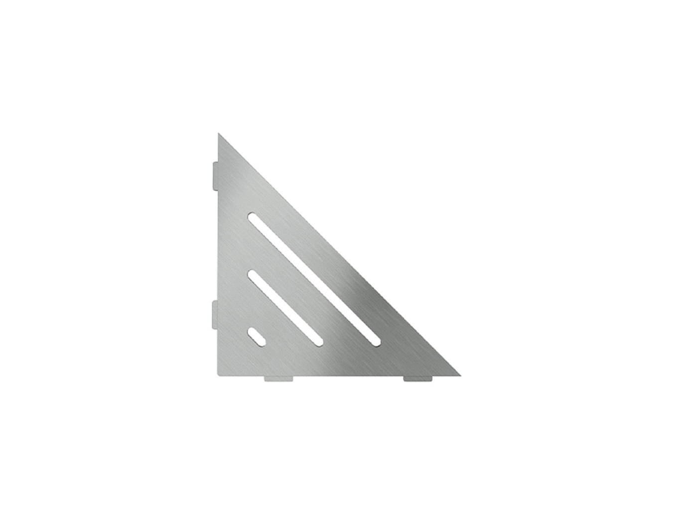 Schluter Shelf-E S1 Wave RVS geborsteld