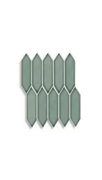 mozaiek Groen 25.8 x 31.3 | 780-610 | Jan Groen Tegels