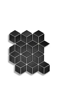 mozaiek Zwart 26.6 x 30.5 | 700-085 | Jan Groen Tegels