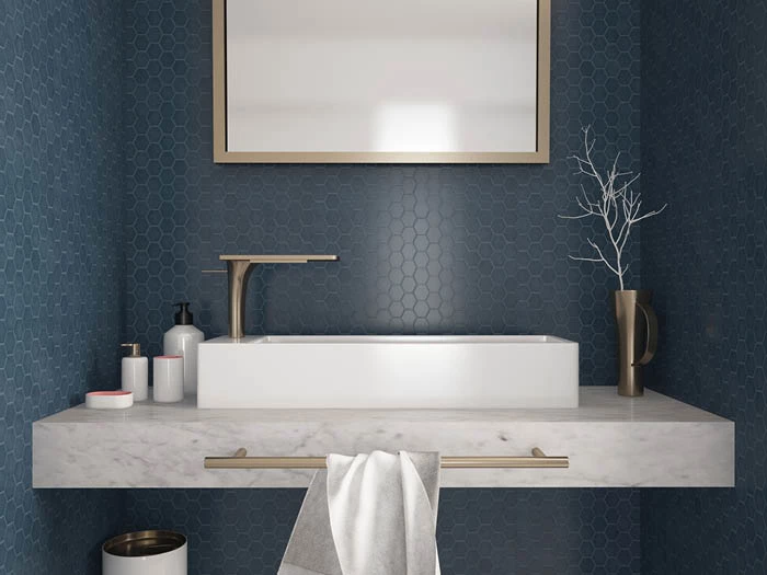 Mozaïek Blauw 27.8x32.5 | 263-967 | Jan Groen Tegels  | Dit product is niet meer verkrijgbaar