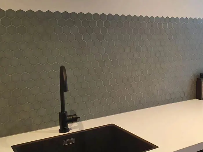 Mozaïek Grijs 27.8x32.5 | 729-521 | Jan Groen Tegels  | Dit product is niet meer verkrijgbaar