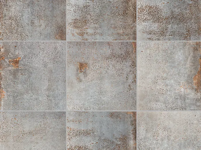 Vloertegel Rak Evoque Metal Grey Natural 60x60x1,05 | 917-629 | Jan Groen Tegels  | Dit product is niet meer verkrijgbaar