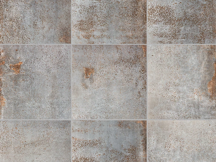 Vloertegel Rak Evoque Metal Grey Natural 60x60x1,05 | 917-629 | Jan Groen Tegels