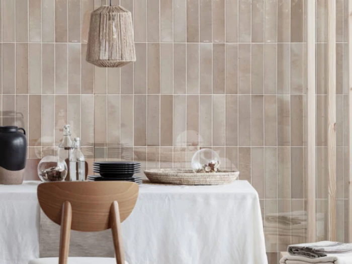 Wandtegel Beige 6x25 | 871-309 | Jan Groen Tegels