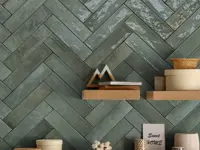 wandtegel Groen 6 x 25 | 742-614 | Jan Groen Tegels