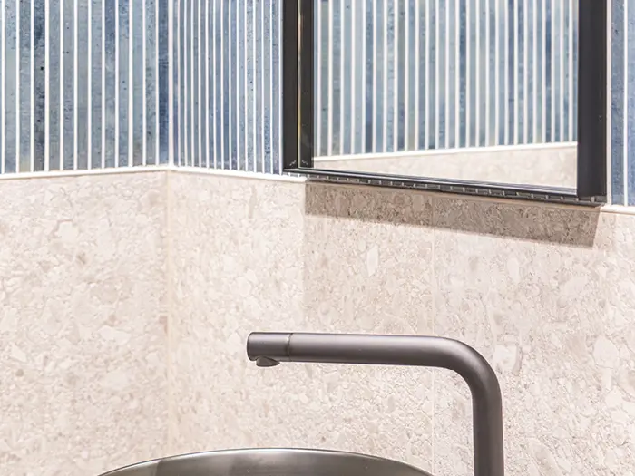 Mozaiek Blauw 12.5 x 25 | 272-221 | Jan Groen Tegels