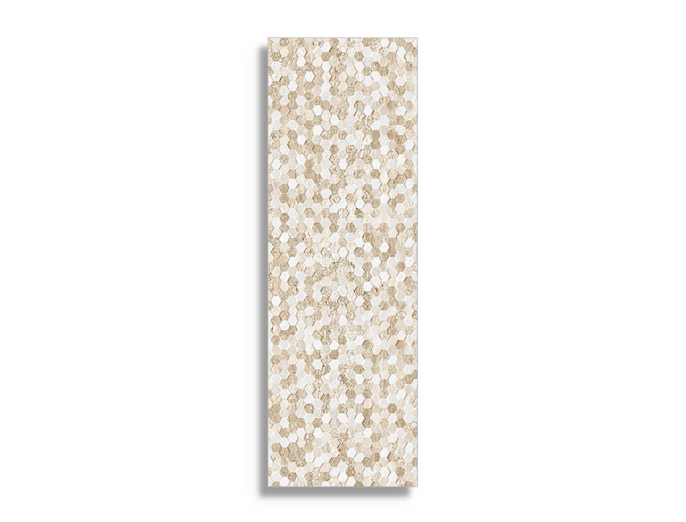 Wandtegel Idea Ceramica Marvel Esagono Beige 20 x 60