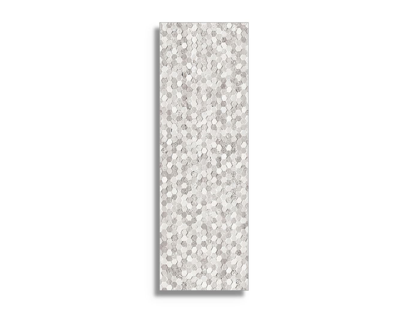 Wandtegel Idea Ceramica Marvel Esagono Grigio 20 x 60
