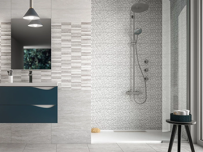 Wandtegel Idea Ceramica Marvel Esagono Grigio 20x60x0,8 | 363-298 | Jan Groen Tegels