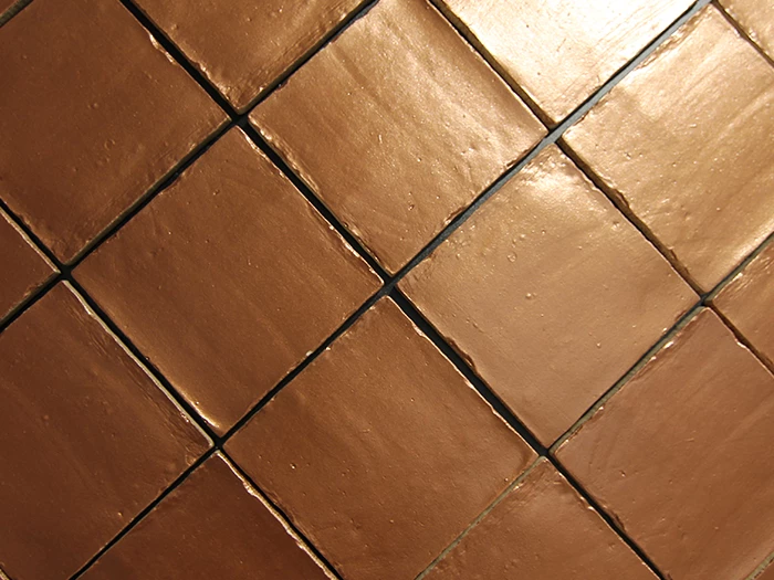 Wandtegel Brons  13x13x1 | 233-113 | Jan Groen Tegels