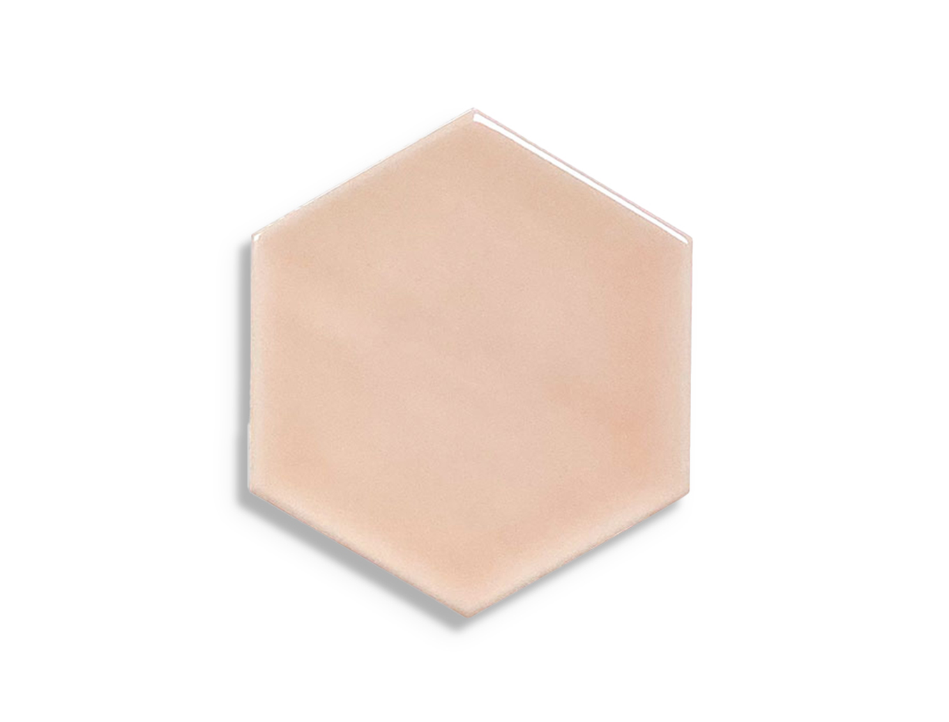 wandtegel Da Vinci Prime Hexagono Rosa 11 x 12