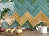 Wandtegel Dune Tabarca Miel 7,5 x 23  | 614-366 | Jan Groen Tegels