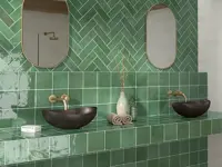 Wandtegel Dune Tabarca Verde 7,5 x 23  | 754-511 | Jan Groen Tegels