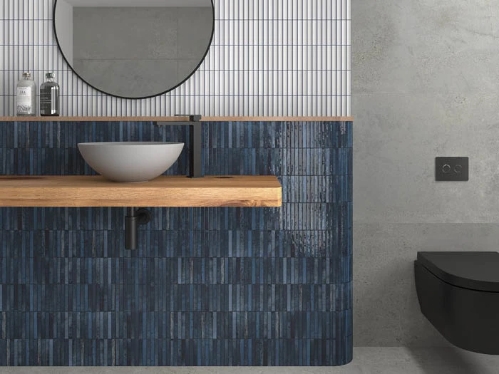 Mozaiek Blauw  11,5x23,1x0,8 | 595-175 | Jan Groen Tegels