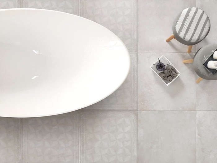 Vloertegel Capri Beton Lime Rt 90x90x0,95 | 338-613 | Jan Groen Tegels