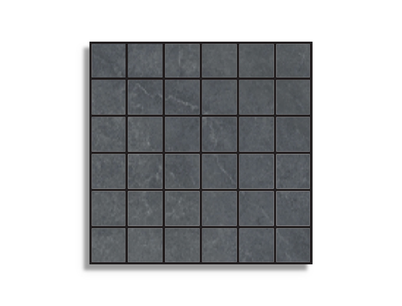 Mozaiek Capri Brera Mosaico Antracite (5 x 5) 30 x 30