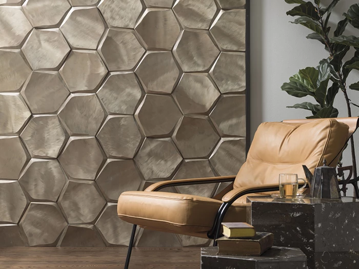 Mozaiek Goud 22.5 X 26 X 2.5 | 360-497 | Jan Groen Tegels